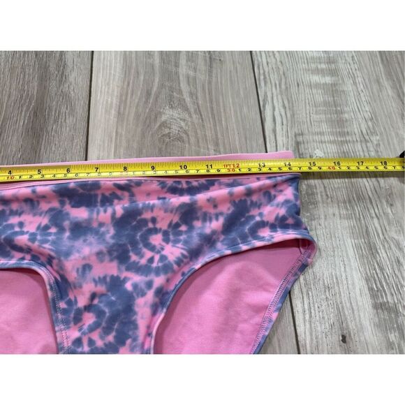 Athleta Girls Pink Free Spirit two-piece bikini swimsuit size 14-16 - Picture 4 of 12